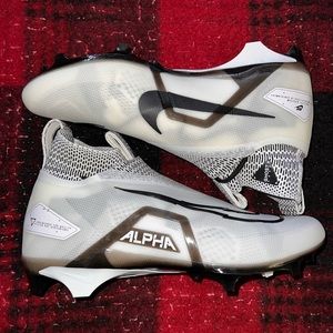 SOLD!!!! Nike Alpha Menace Elite 3 Ghost White Football Cleats CT6648-100
